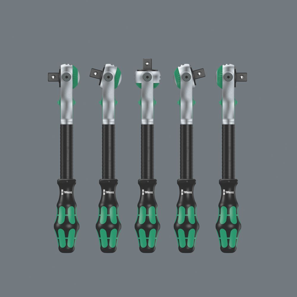 Wera Zyklop Mixed Drive Ratchet Socket Bit Set 43 Pieces Screwfix