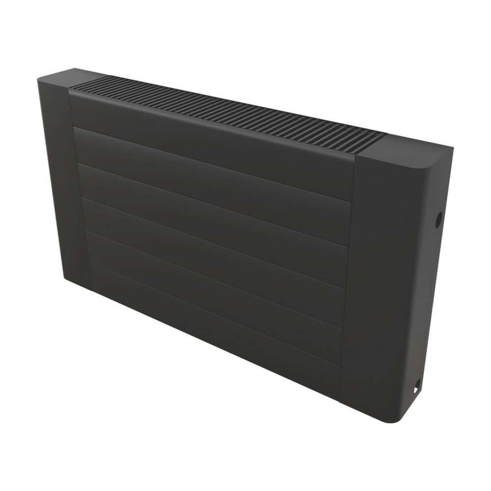 Ximax 600mm x 1080mm 4184BTU Black Type 22 LST Convector Radiator ...
