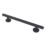 Nymas NymaSTYLE Straight Doc M Luxury Grab Rail Matt Black 620mm