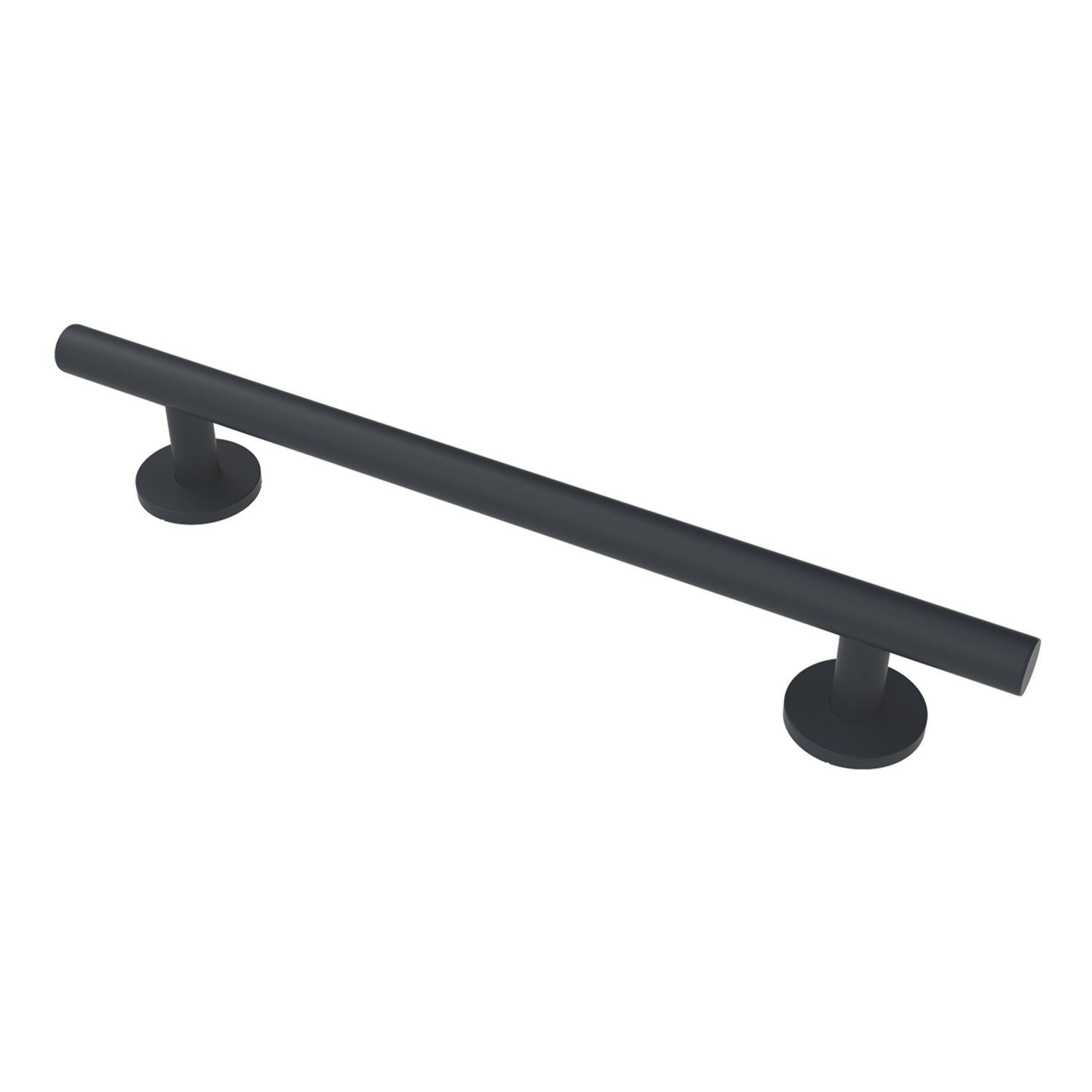 Nymas Straight Doc M Luxury Grab Rail Matt Black 620mm (423JM)
