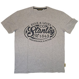 Stanley Benton Short Sleeve T-Shirts 1 x Black, 1 x Blue & 1 x Grey Medium 41" Chest 3 Piece Set