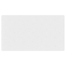 Glomma Anti-Slip Bath Mat White 685mm x 370mm