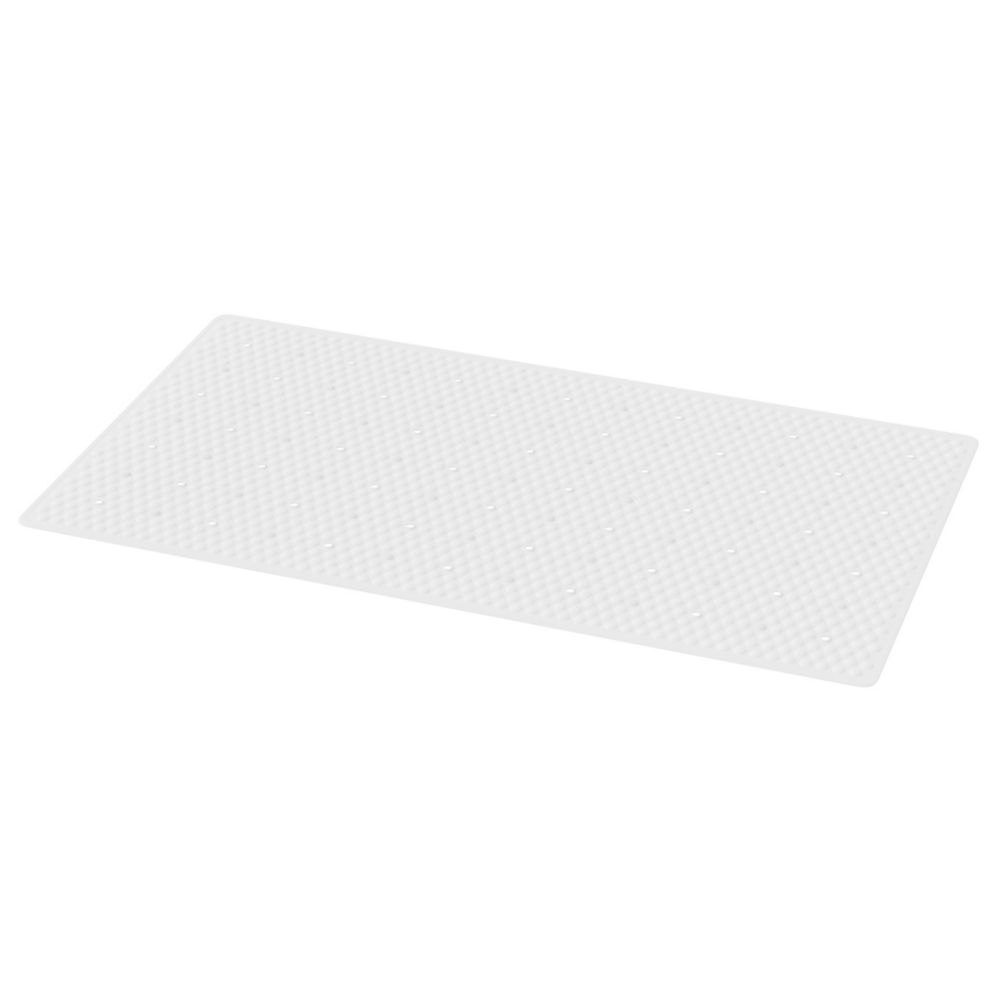 Glomma AntiSlip Bath Mat White Screwfix