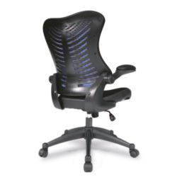 Nautilus Designs Mercury 2 Medium Back Executive Chair Blue