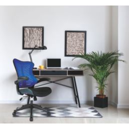 Nautilus Designs Mercury 2 Medium Back Executive Chair Blue