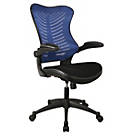 Nautilus Designs Mercury 2 Medium Back Executive Chair Blue