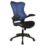 Nautilus Designs Mercury 2 Medium Back Executive Chair Blue