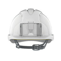 JSP EVO2 Badge Safety Helmet White