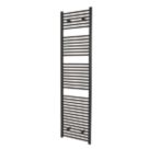 Towelrads 1800mm x 500mm 2965BTU Black Flat  Towel Radiator