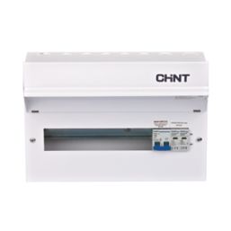 Chint NX3 Series 16-Module 12-Way Part-Populated High Integrity Main Switch Consumer Unit with SPD