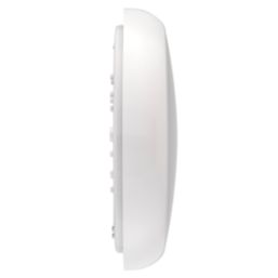 Saxby HeroPro Outdoor Round LED Bulkhead Gloss White 18W 1800lm