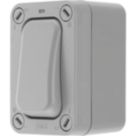 British General  IP66 20A 1-Gang 2-Way Weatherproof Outdoor Switch with Neon
