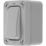 British General  IP66 20A 1-Gang 2-Way Weatherproof Outdoor Switch with Neon