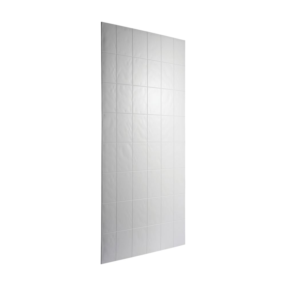 Mira Flight Shower Wall Panel White 1175 x 2019 x 6mm 