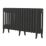 Arroll 460mm x 874mm 2736BTU Black Cast Iron 4 Column Radiator