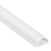 D-Line PVC White Mini Trunking 30mm x 15mm x 2m