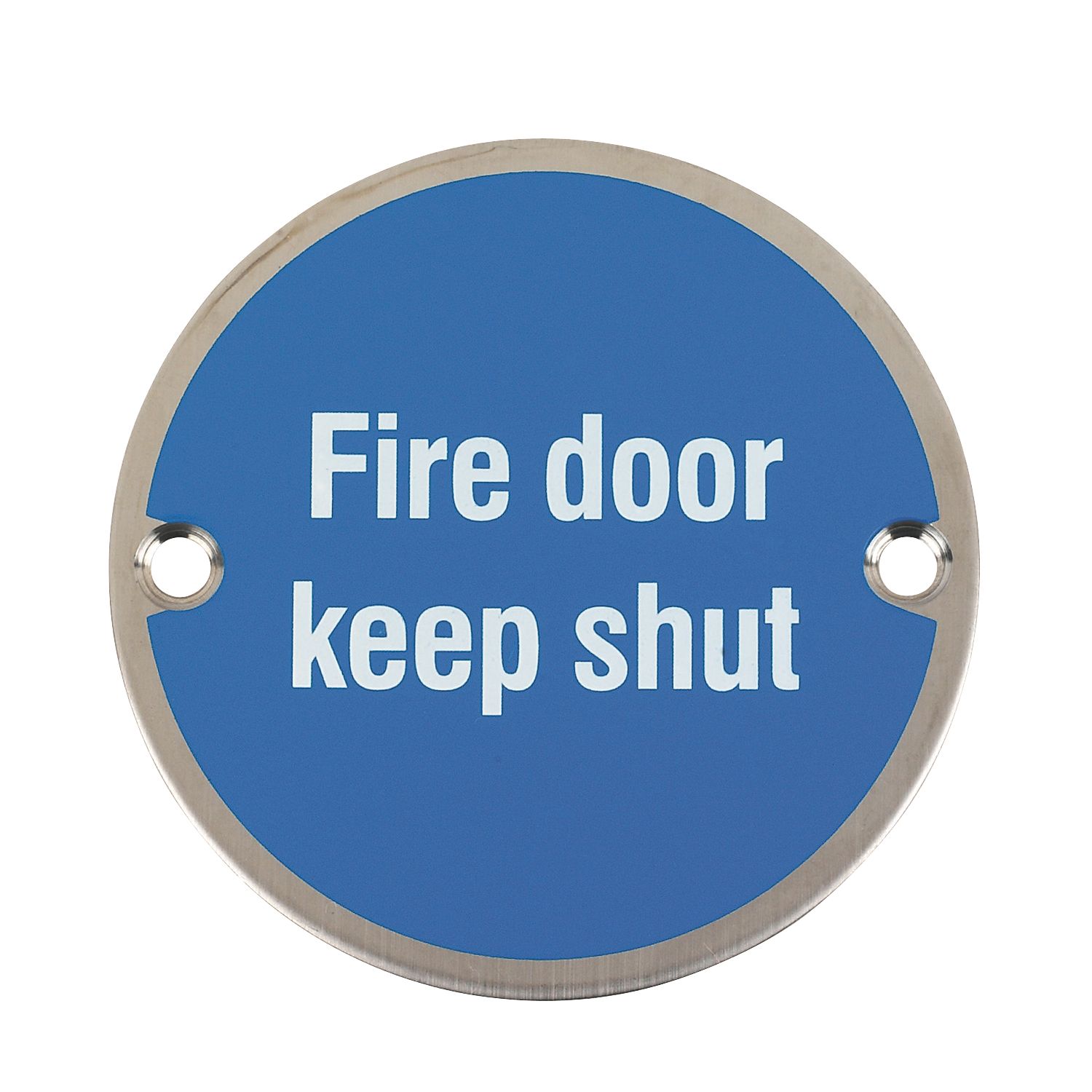 Essentials Fire Door Keep Shut Sign 76mm (42461)