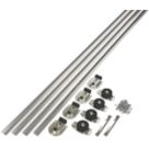 Rothley Ares2 SD/AR212 2-Door Sliding Track System Aluminium 1200mm