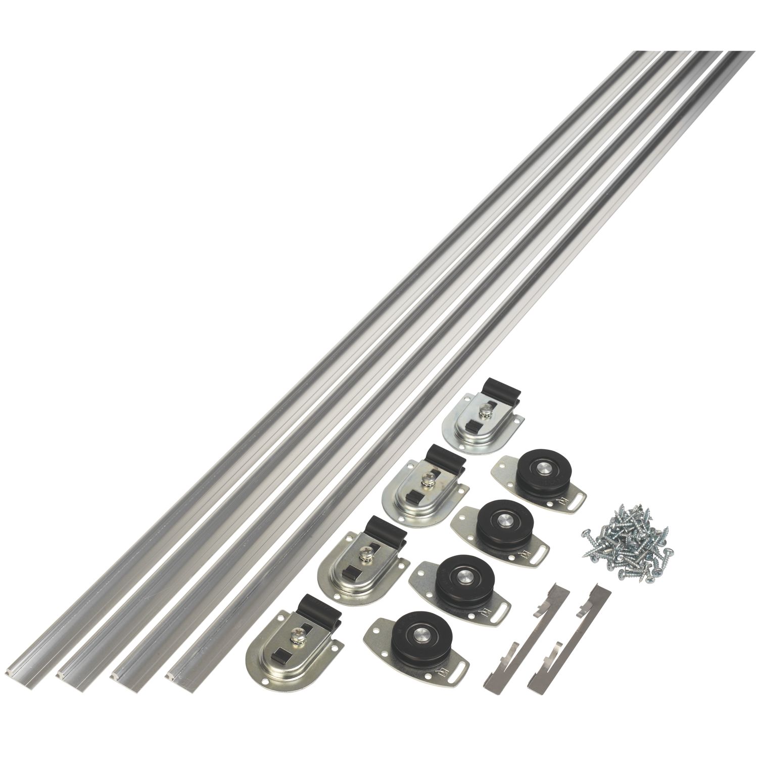Rothley Ares2 SD/AR212 2-Door Sliding Track System Aluminium 1200mm (42473)