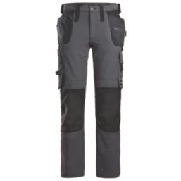 Snickers 6271 Work Trousers Black 44" W 30" L