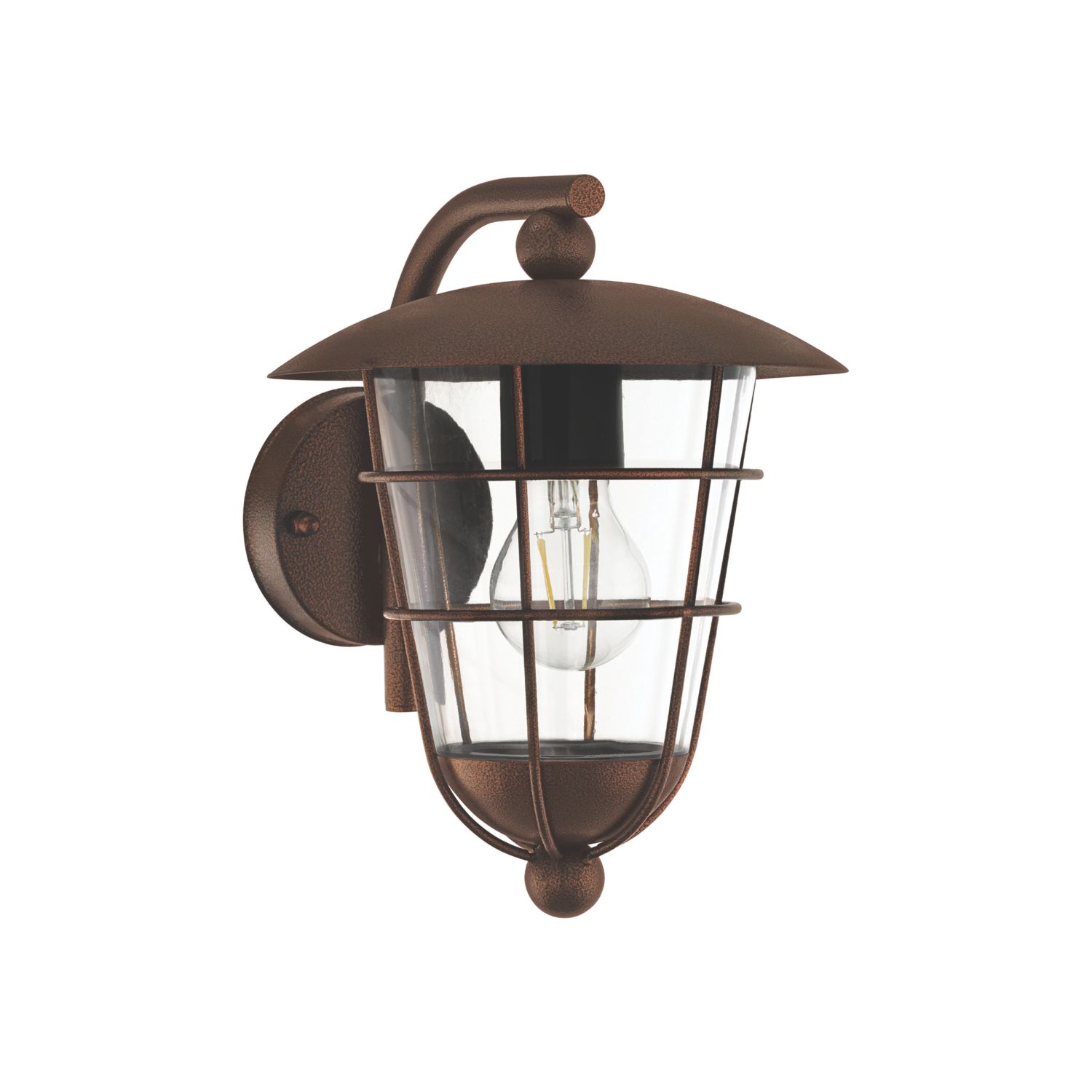 Eglo Navedo Outdoor Wall Light Brown (424CV)