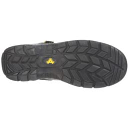 Amblers AS335 Poron XRD Internal Metatarsal Size 12  Black Water-Resistant Steel Toe Cap Safety Boots