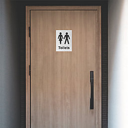 Womens / Gents Toilet Sign 200mm x 150mm
