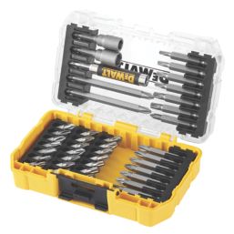 DeWalt 6.35mm Hex Shank Mixed Screwdriver 40 Piece Set - Screwfix