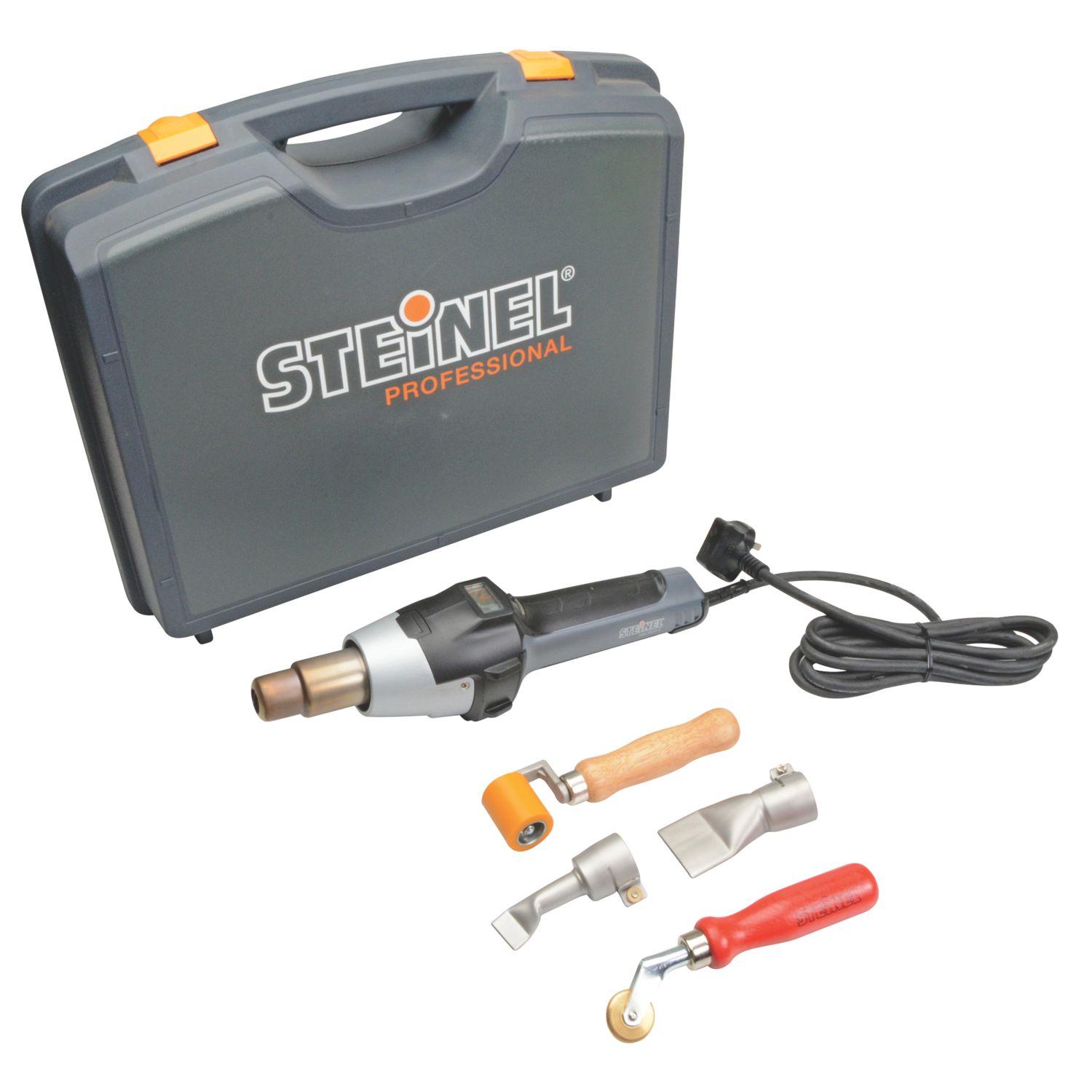 Steinel HG2620 E 2300W Electric Heat Gun Roofing Kit 6Pcs 240V (424HX)