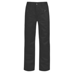 Regatta Pro Action Womens Trousers Black Size 20 31" L