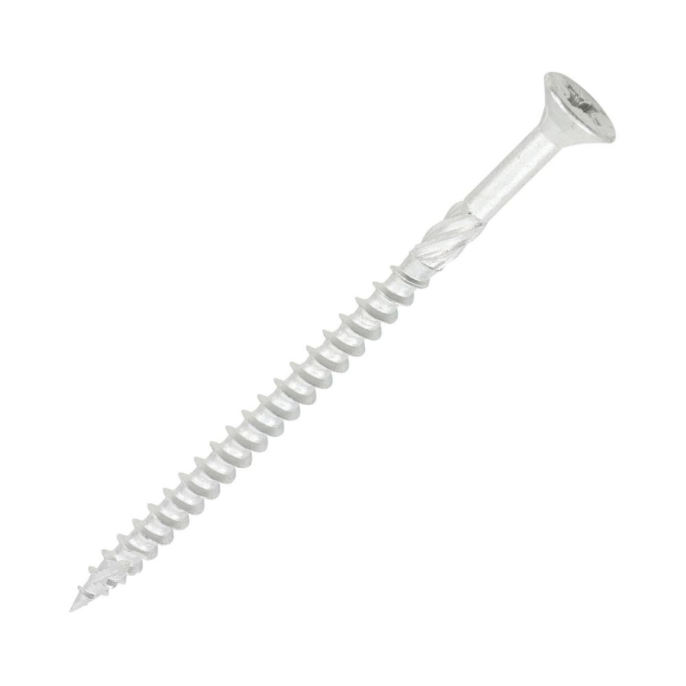 Timco C2 Exterior Strong-Fix PZ Double-Countersunk  Multipurpose Premium Screws 6mm x 100mm 60 Pack