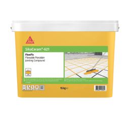 Sika Jointing Compound for Porcelain Paving  Light Grey  15kg