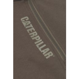 CAT Midweight Quarter Zip Sweatshirt Moss 2X Large 47-49" Chest