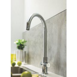 Abode Puria 3-Way Deck Mounted Filter Tap Chrome