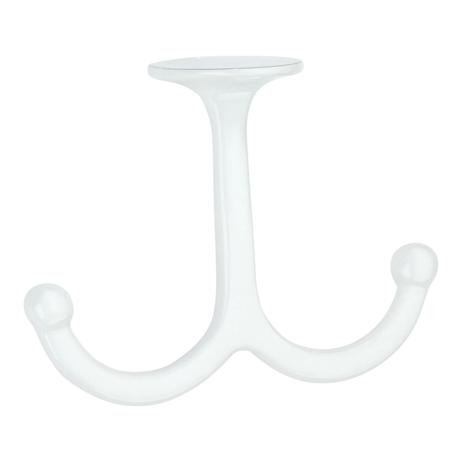 Essentials Double Hook White 63.5mm (424TA)