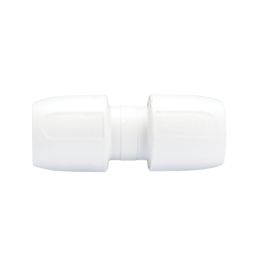 Hep2O  Plastic Push-Fit Equal Coupler 15mm