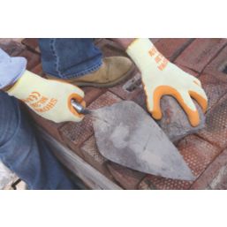 Showa 310 Original Builders Gloves Orange Large