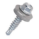 Easydrive  Flange Stitching Screws with Washers 6.3 x 25mm 100 Pack