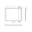 Essentials Straight End Panel for L & P-Shaped Shower Baths 700mm White Gloss