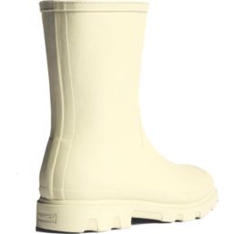 Hunter Downpour Short Insulated  Size 4 Womens Grey Non Safety Wellies