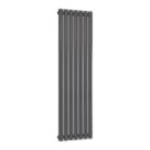 Reina Elips Single 1600mm x 420mm 2657BTU Anthracite Vertical Designer Radiator