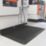 COBA Fatigue-Lock Female Edge Workplace Safety Matting Black 150mm x 0.5m 4 Pack