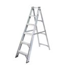 Lyte Aluminium 1.53m 6 Step Swingback A Frame Step Ladder