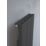 Kudox AluLite Flat 1800mm x 280mm 2337BTU Black Vertical Designer Radiator