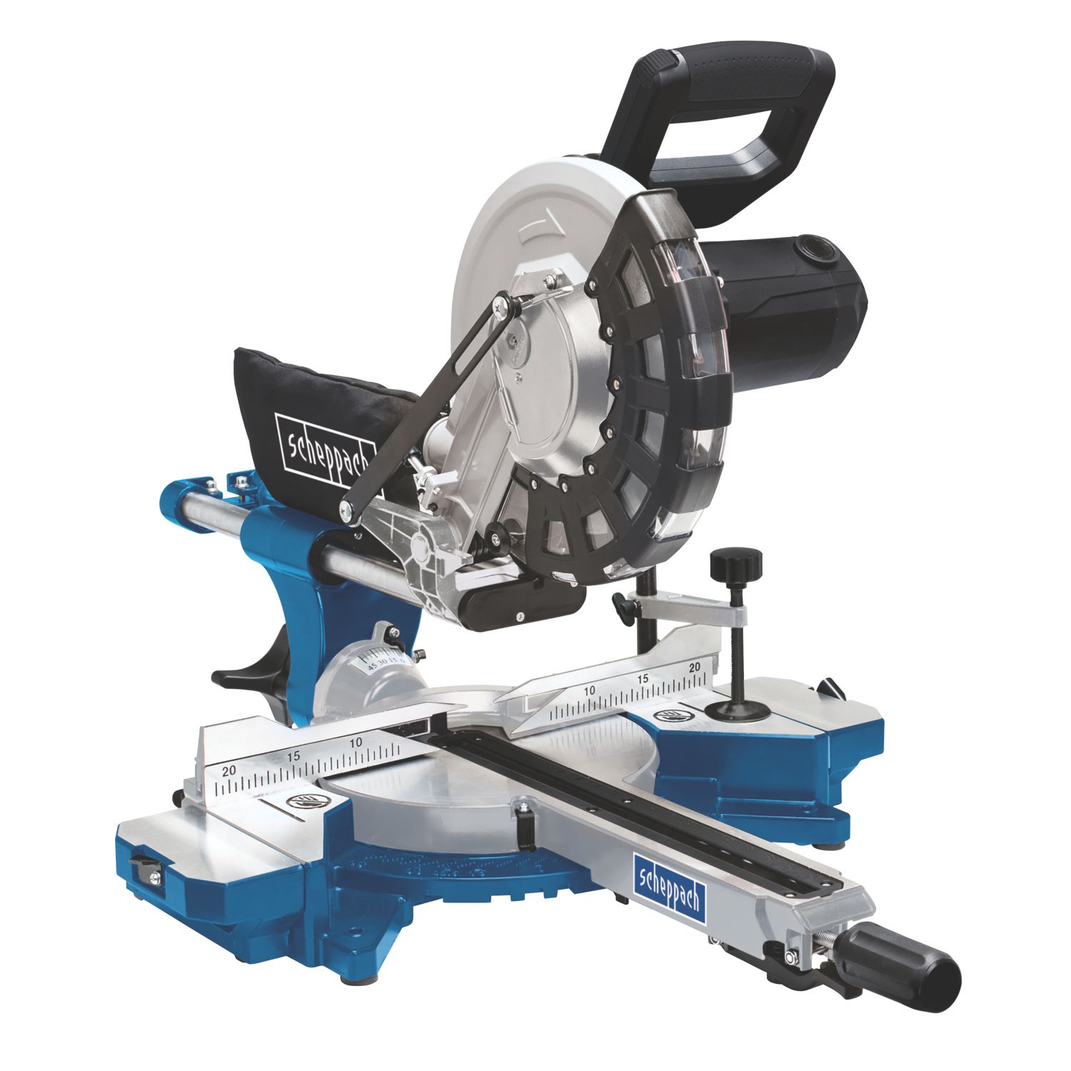Scheppach HM254 255mm Electric Single-Bevel Sliding Mitre Saw 230V (425KG)