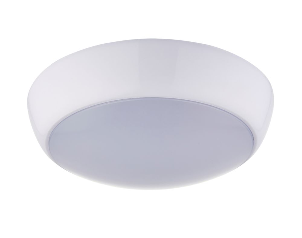 LAP Amazon Indoor & Outdoor Maintained Emergency Round LED Bulkhead