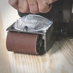 Trend AB/B75/120A 120 Grit Multi-Material Sanding Belts 457mm x 75mm 3 Pack