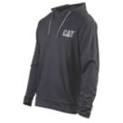 CAT Hooded Long Sleeve Shirt Black 4X Large 58-60" Chest