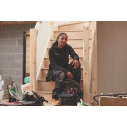 Scruffs Trade Womens Work Hoodie Black Size 12