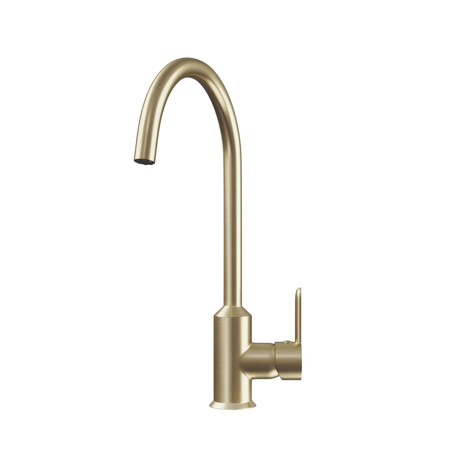 ETAL Entice Single Lever Mono Mixer Kitchen Tap Brushed Brass (425VN)